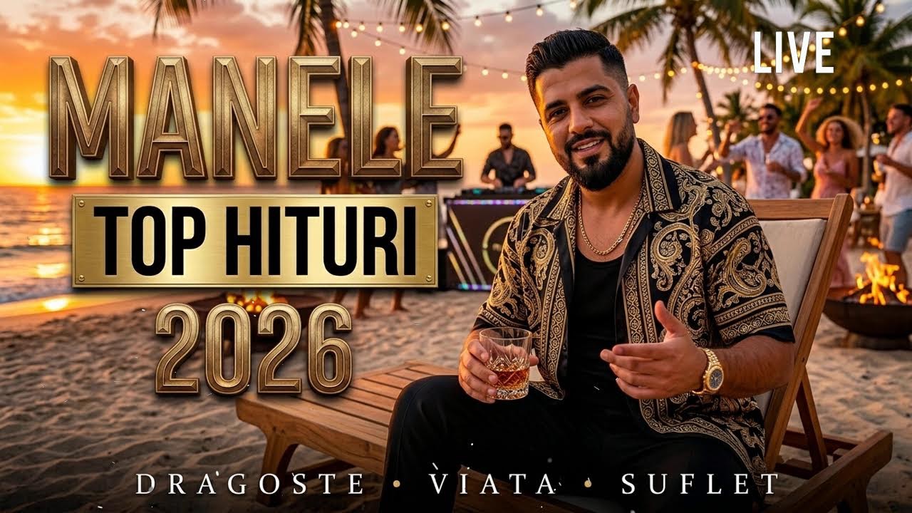 🔴 LIVE MANELE 2026 🎵 MEGA MIX &bull; PETRECERE P&Acirc;NĂ DIMINEAȚA