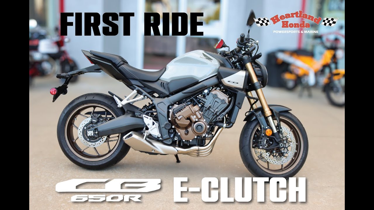 First Ride Hondas New E-Clutch 2024 Honda CB650R