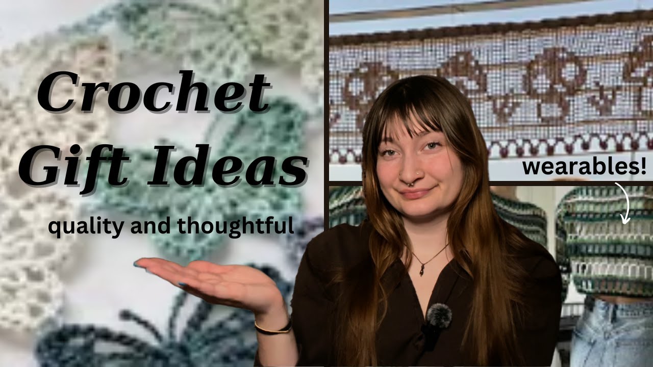 20 Crochet Gift Ideas (with tutorial links)