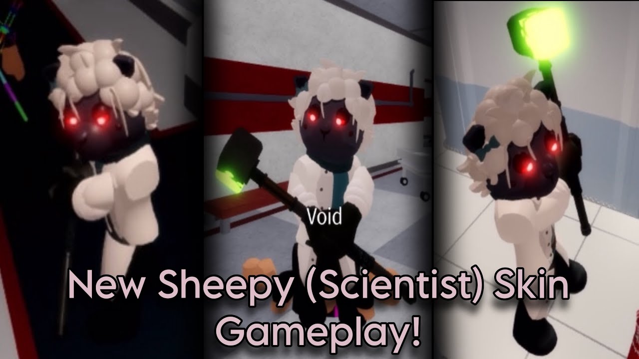 New Sheepy (Scientist) Skin Gameplay!