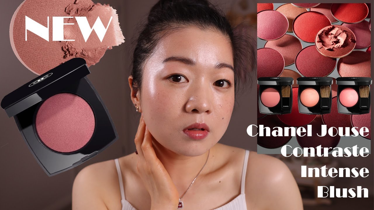 New Chanel Joues Contraste Intense Cream to Powder Blushes | Makeup play session | QuingStar