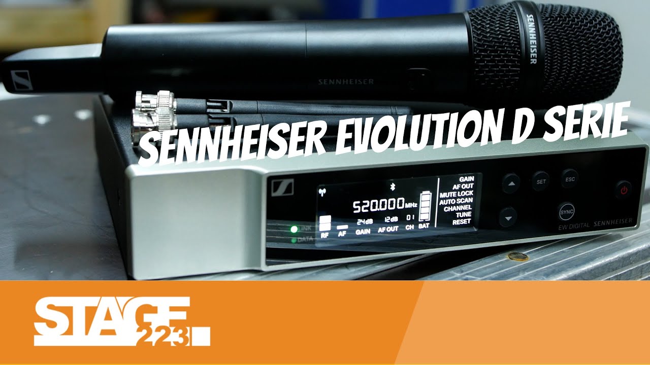 Sennheiser Evolution Wireless Digital Funkstrecke | Funkmikrofon für Einsteiger mit App