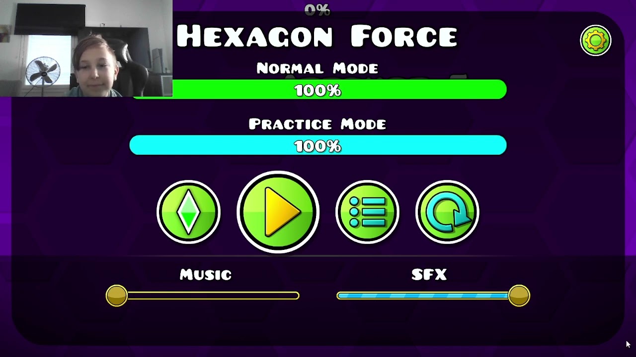 video loppuu kun läpäisen Hexagon Forcen kaikilla coineilla (Geometry Dash osa 4)