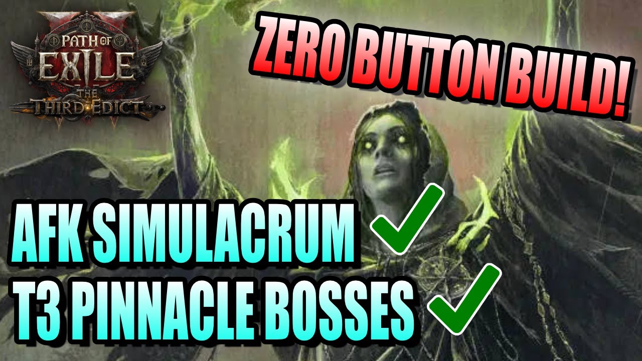 The Fastest AFK Simulacrum Farmer? | Immortal Recoup Blackflame Self-Ignite Abyssal Lich Build Guide