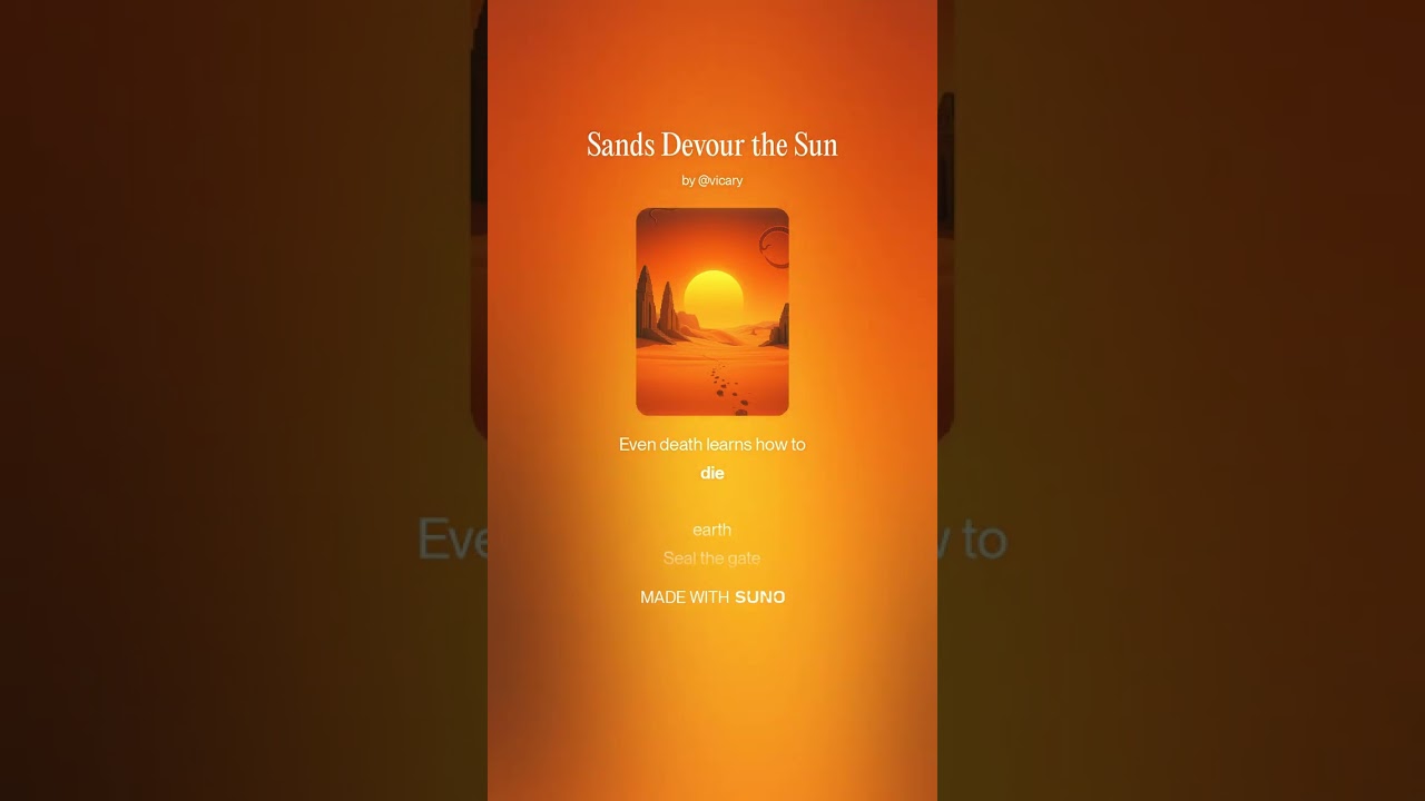 Sands Devour the Sun
