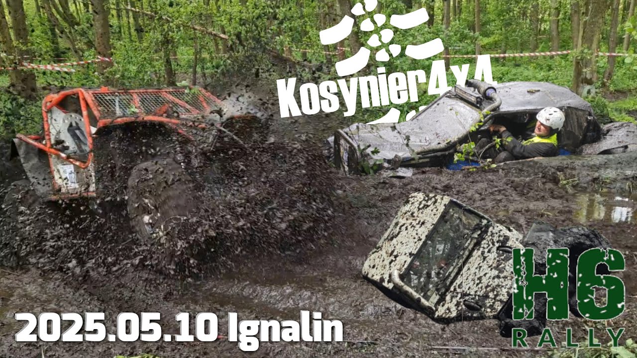 H6 Rally 2025 - 2 runda Ignalin z Kosynier4x4 - rajd skrajności