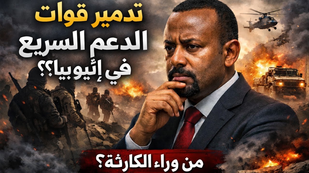 من دمر قوات الدعم السريع فى اثيوبيا ؟