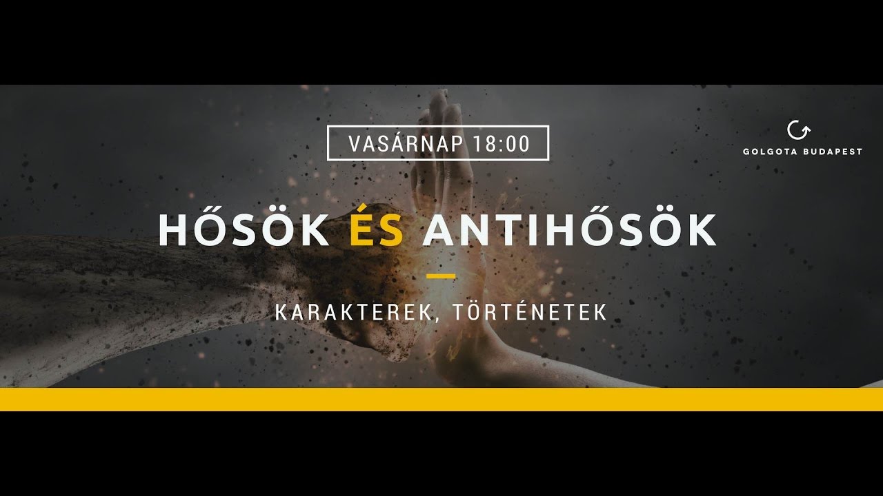 2016.10.16 - Vasárnap Este: A lázadó (Nimród)