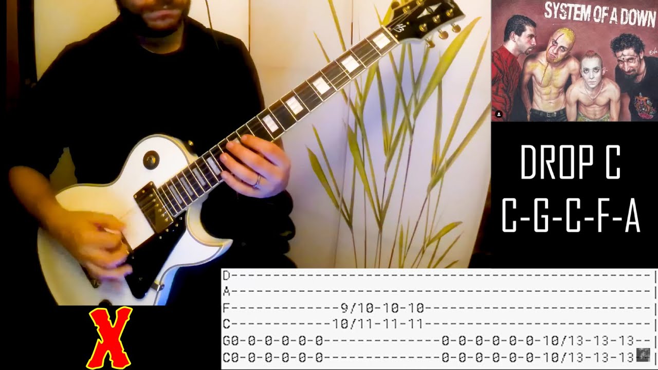 System of a Down - X |Guitar cover| |Tab|