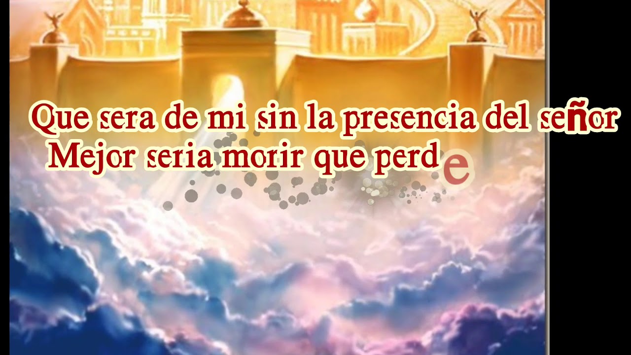 SIN LA PRESENCIA DEL SEÑOR ...iglesia evangelista