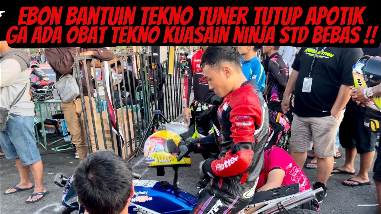 GA ADA OBAT ! EBON BANTUIN TEKNO TUNER TUTUP APOTIK DI KELAS NINJA STANDAR BEBAS !! RYAN MEE KEGESER
