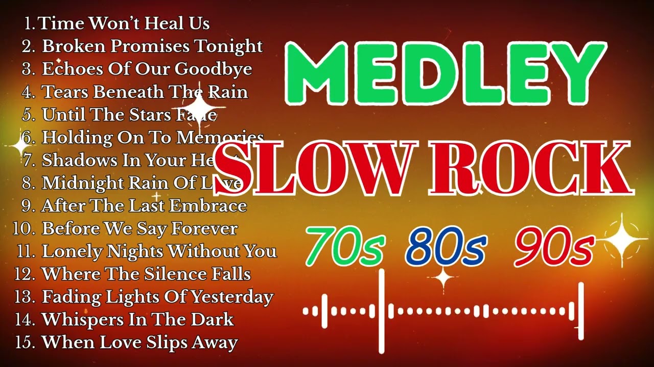 Nonstop Slow Rock Medley 🎶 Best Romantic Love Songs 70s 80s 90s