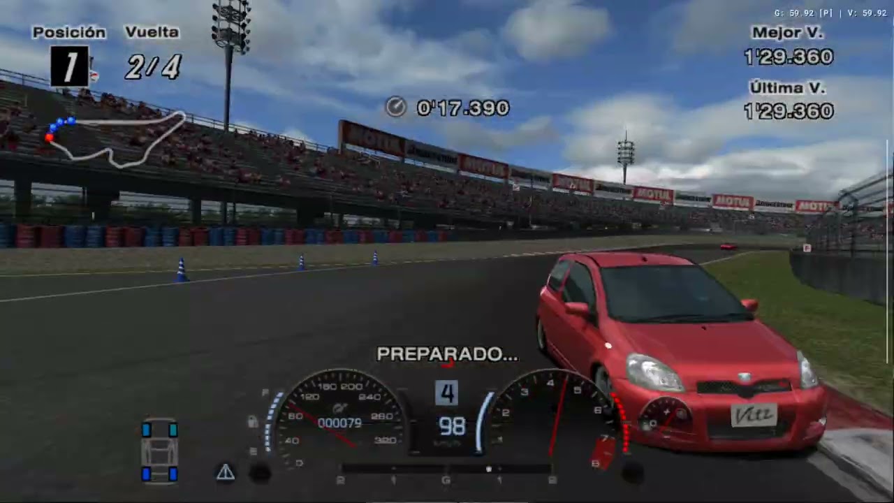 RETROID POCKET 5. PS2 Gran Turismo 4. Gran Valley inverso. Lacia Delta Itegrale
