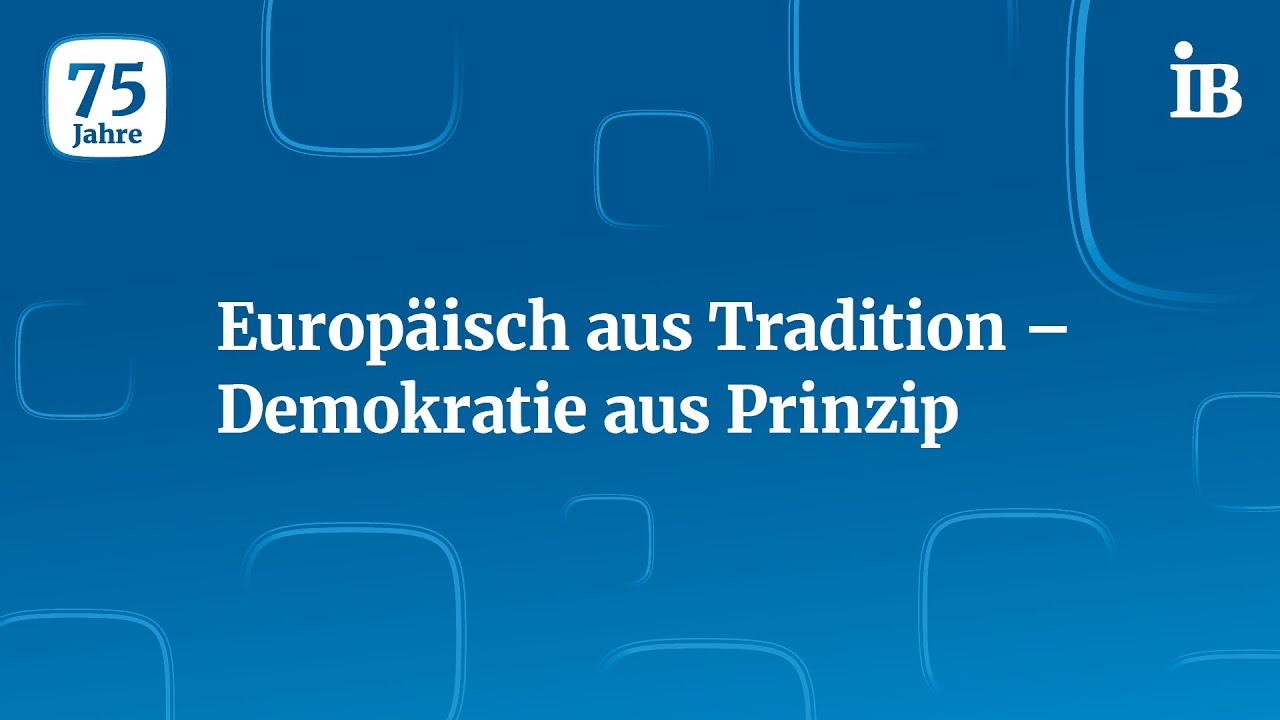 75 Jahre Internationaler Bund - live aus Berlin
