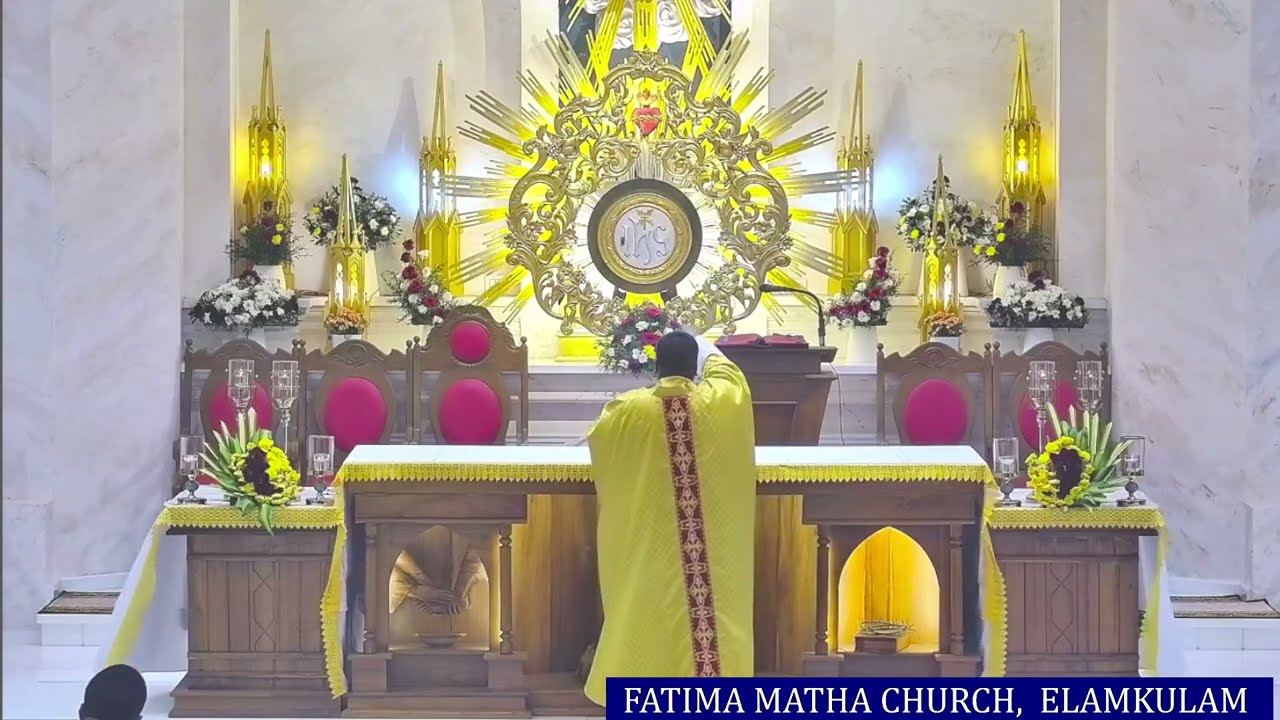 02 Feb 2026  ||  HOLYMASS - ദിവ്യബലി  ||  FATIMA MATHA CHURCH, ELAMKULAM 6:15 AM