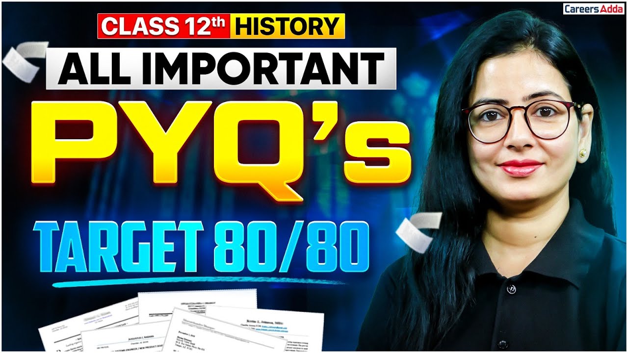 Class 12 History Previous Year Questions | History PYQs | Board Exam 2026