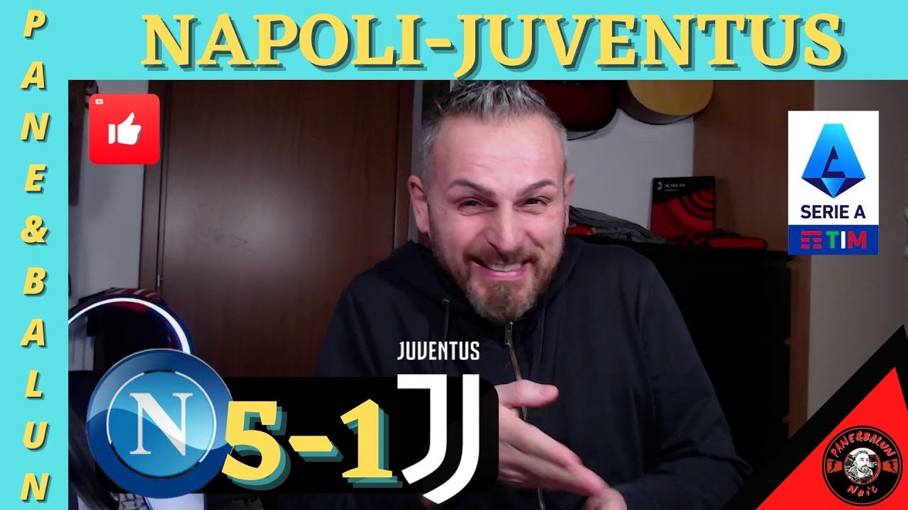 😱LETTERALMENTE UMILIATI❗❗❗👉NAPOLI-JUVENTUS 5-1🔥SONO DEI MARZIANI❗❗❗