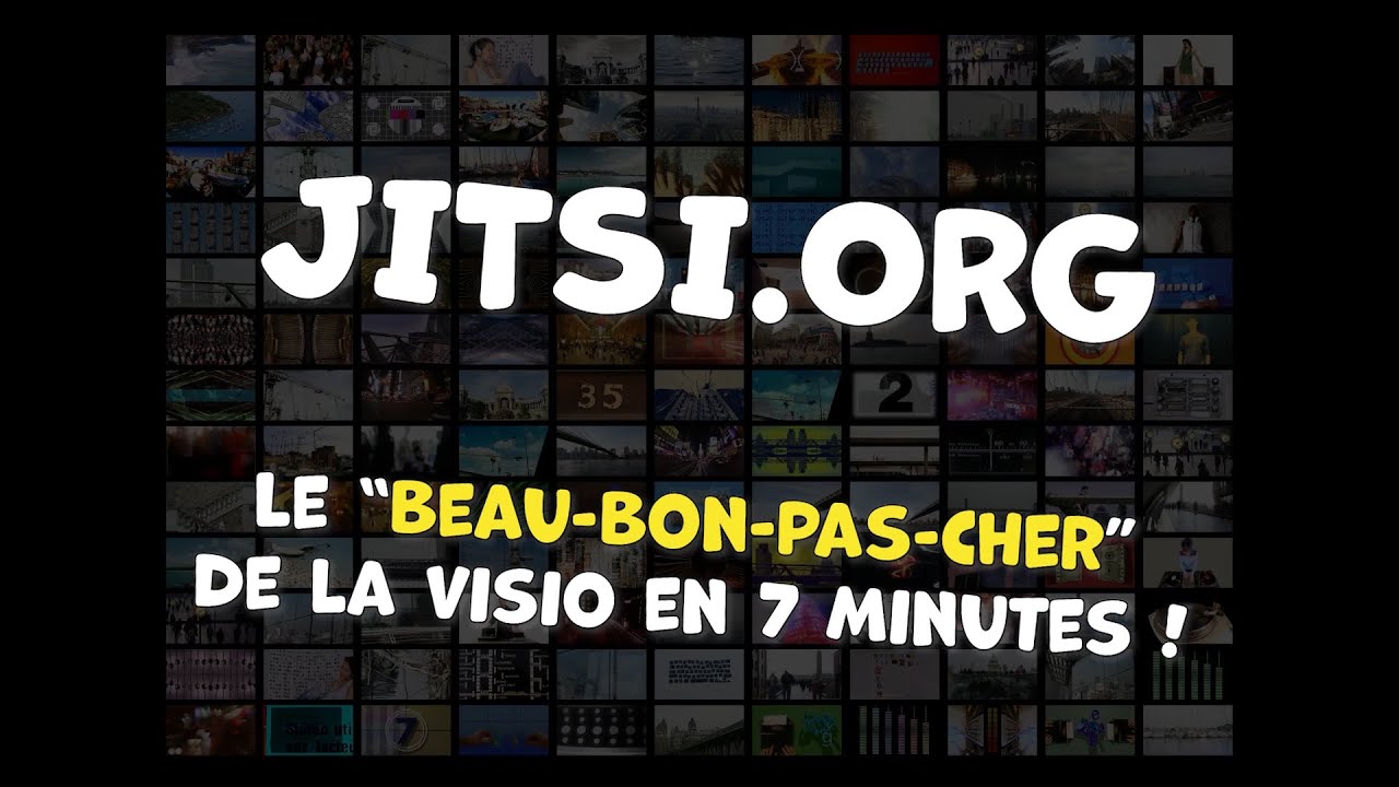 Survol de l'outil Jitsi (visioconférence)