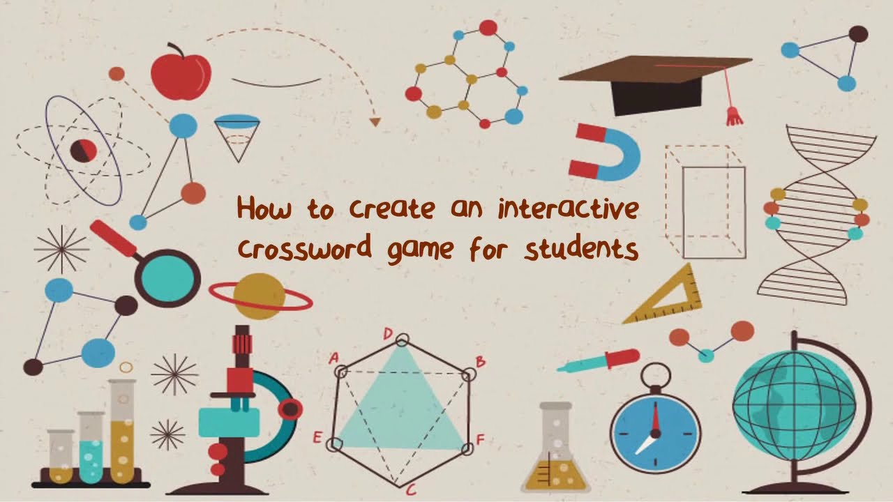 How To Create An Interactive Crossword Game For Students Using PowerPoint