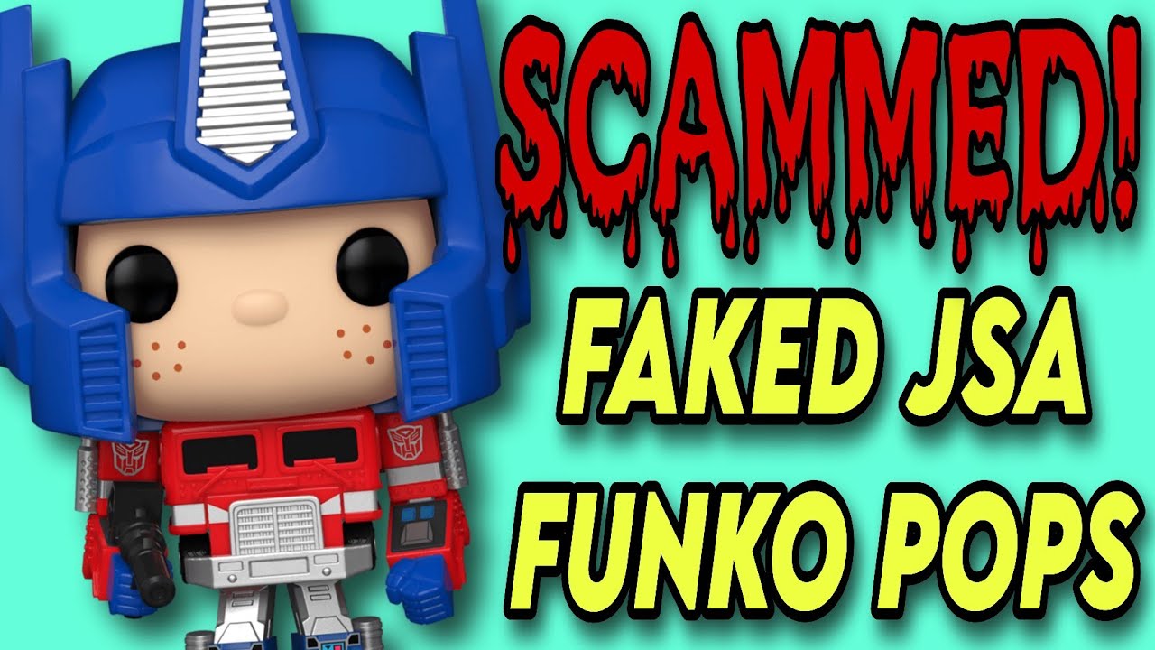 JSA CERTIFIED FAKE FUNKO POPS? HOW ARE PEOPLE GETTING SCAMMED! | FUNKO POP SCAMS