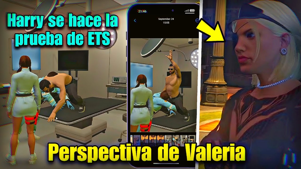 VALERIA PONE A PRUEBA A HARRY (NEXXUZ) CON UN EXAMEN DE ETS PARA CONFIRMAR SU RELACIÓN 😨💉