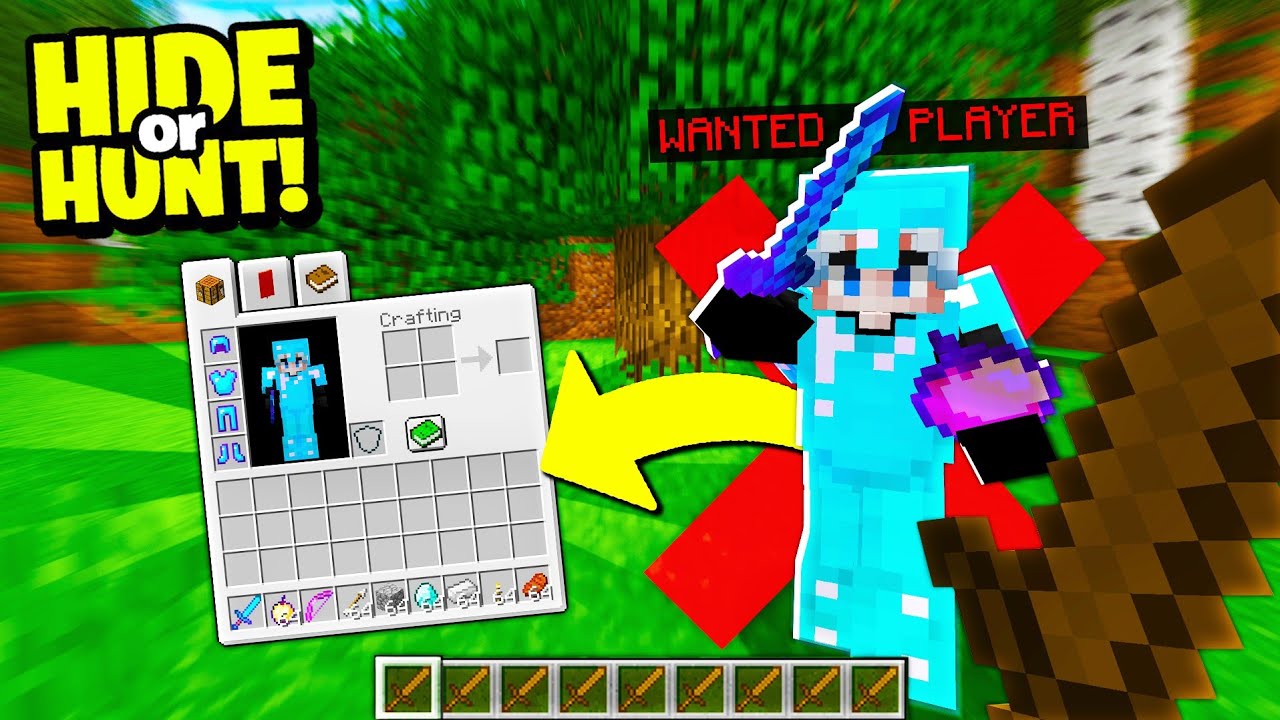 HUNTING the MOST WANTED Minecraft Player! - Hide Or Hunt #6