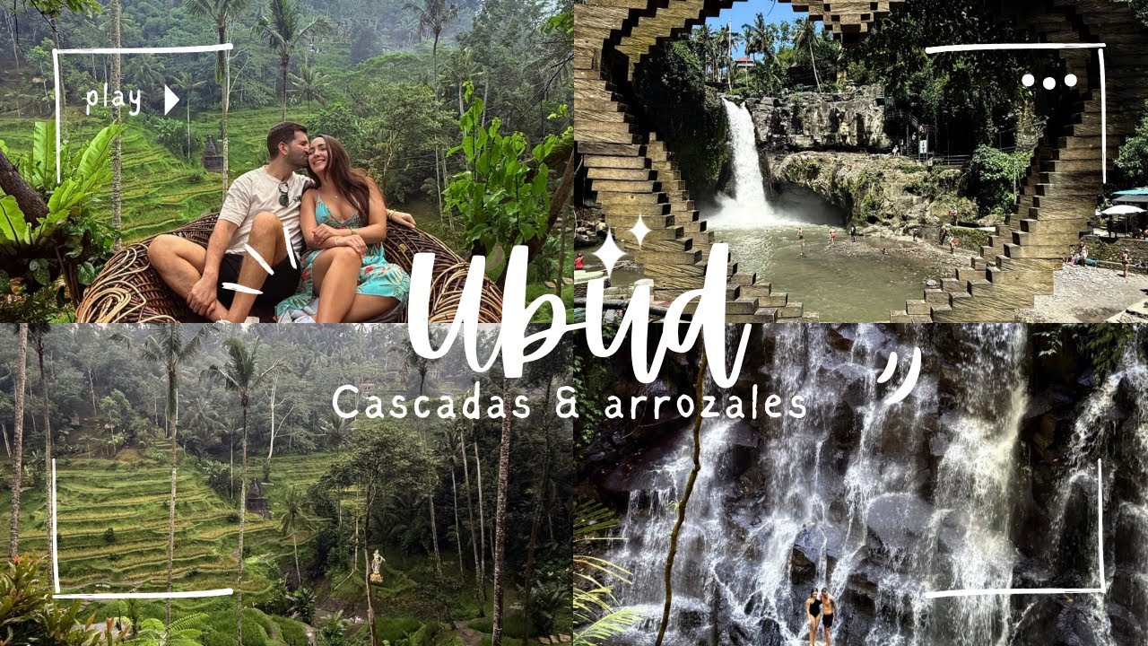 Las cascadas y arrozales más famosos de Ubud y Bali | 🌴 Guía en 4K.