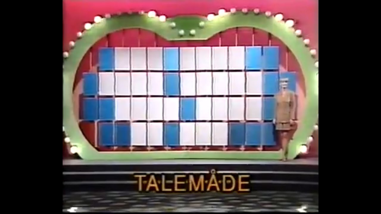 Lykkehjulet afsnit 16 sæson 5 1992