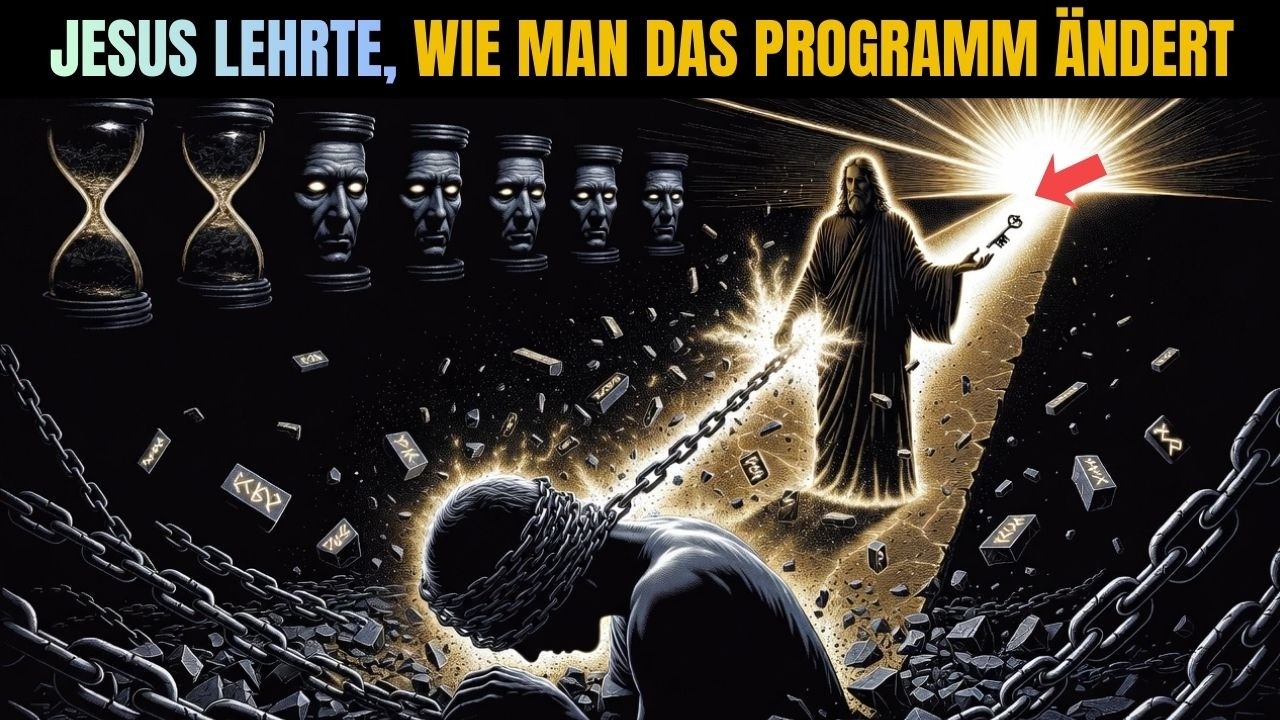Jesus lehrte diese 3-Schritte-Technik zur Umprogrammierung des Unterbewusstseins (sie war verborgen)