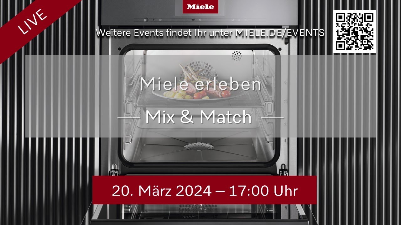 Miele erleben - Mix & Match