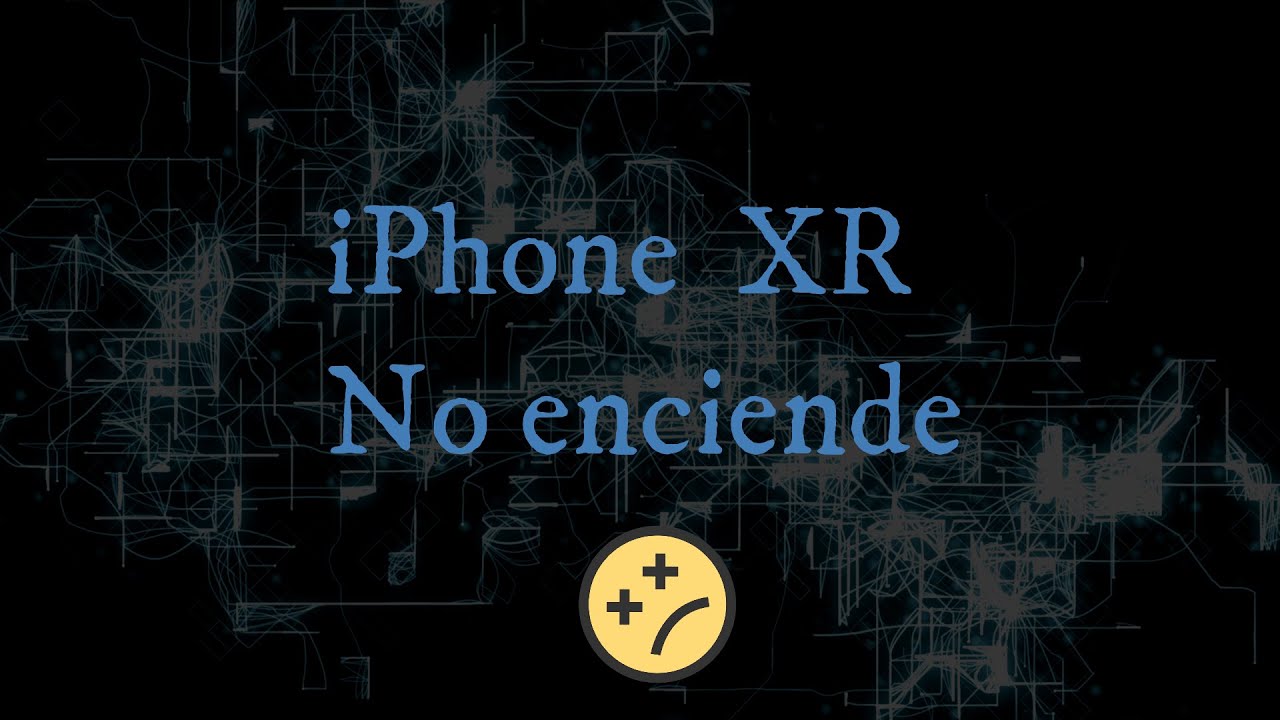 iPhone XR No enciende.