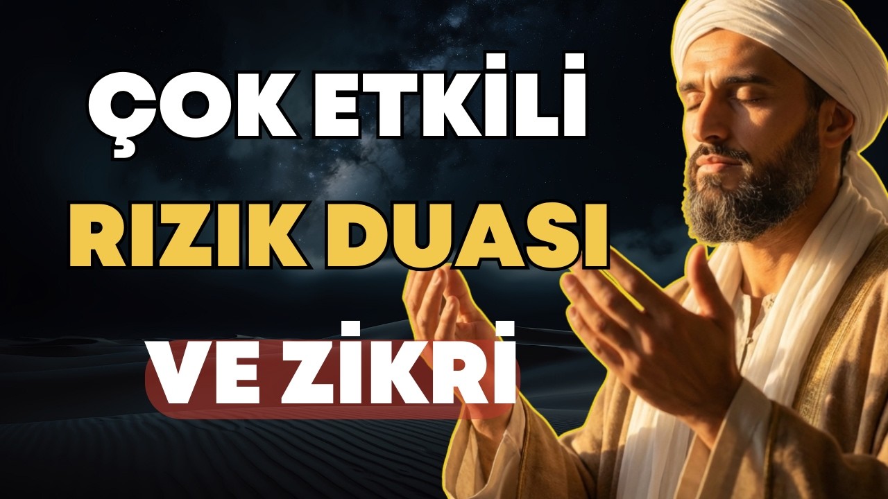 ÇOK ETKİLİ BOL RIZIK ZİKRİ VE DUASI! | RIZIK VE BEREKET DUASI