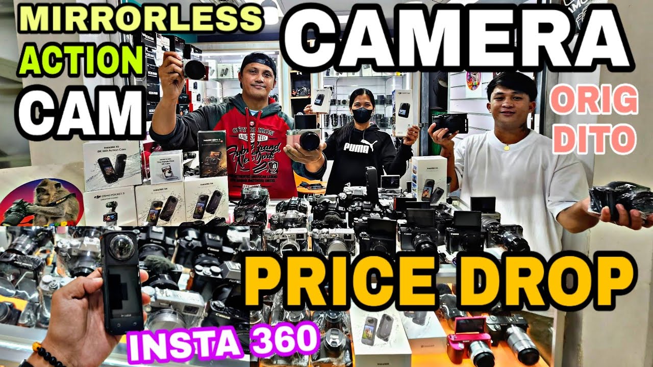 February PRICE DROP ng MIRRORLESS CAMERA at ACTION Cam sa legit seller Permanent store