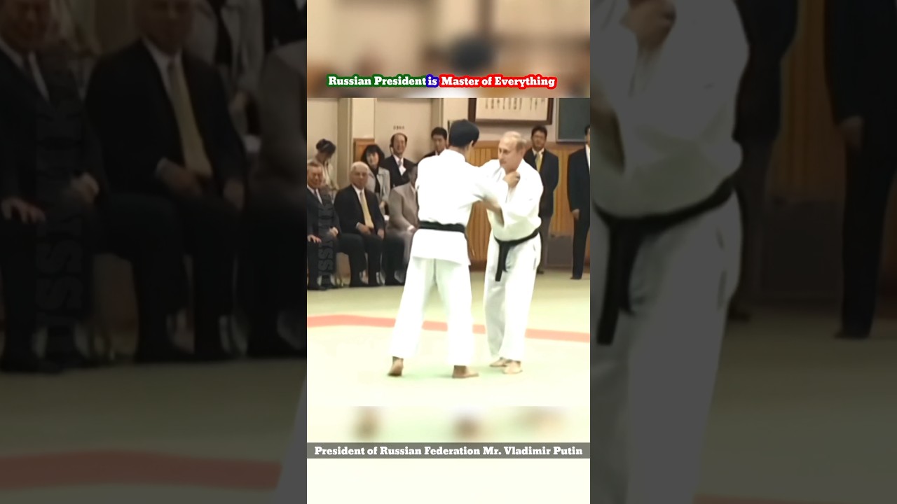 President Vladimir Putin knows every step #russia #putin #moscow #kremlin #shorts #karate #judo