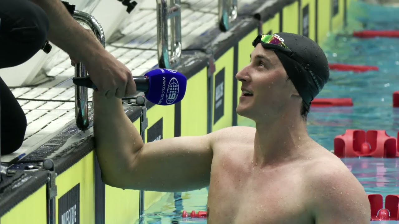 Cameron McEvoy 25m Freestyle - Australian Short Course Championships