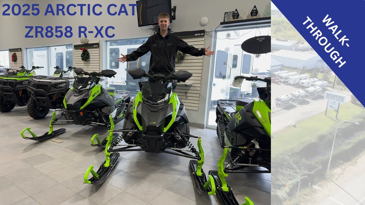 2025 Arctic Cat ZR858 R-XC Walkthrough