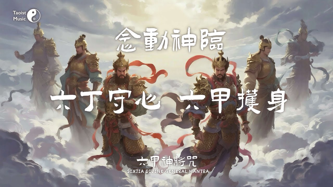 念動神臨！「六甲神將咒」不止是驅邪！六丁六甲雙重防護：六丁守心，六甲護身！Taoist the 