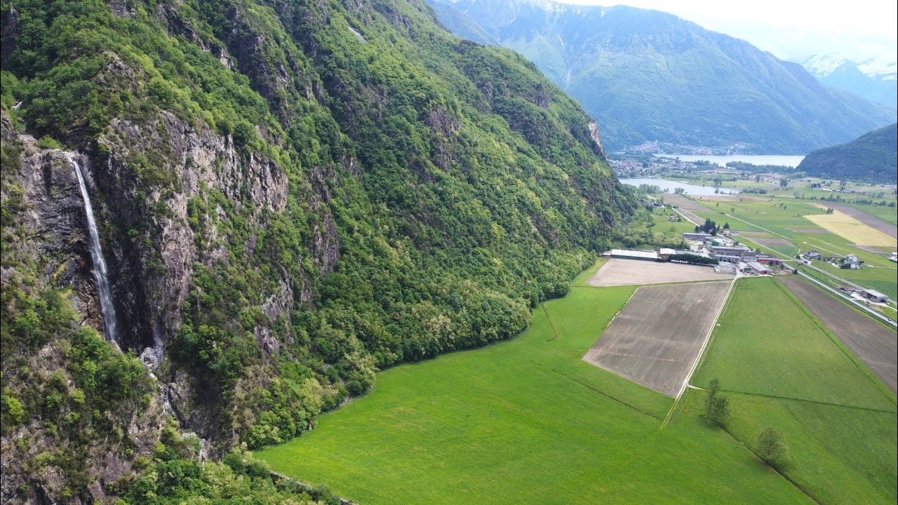 la cascata della pisarota e la cascina bodengo - valchiavenna -