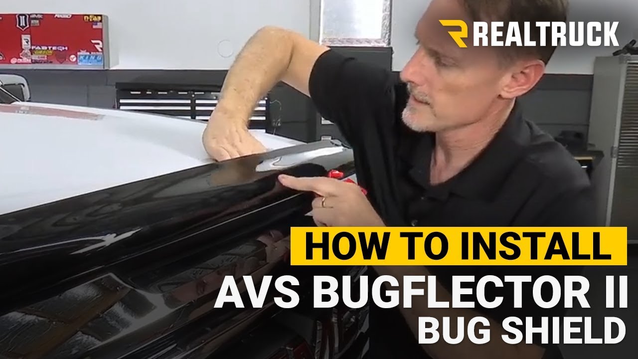 How to Install AVS Bugflector II Bug Shield on a 2019 GMC Sierra