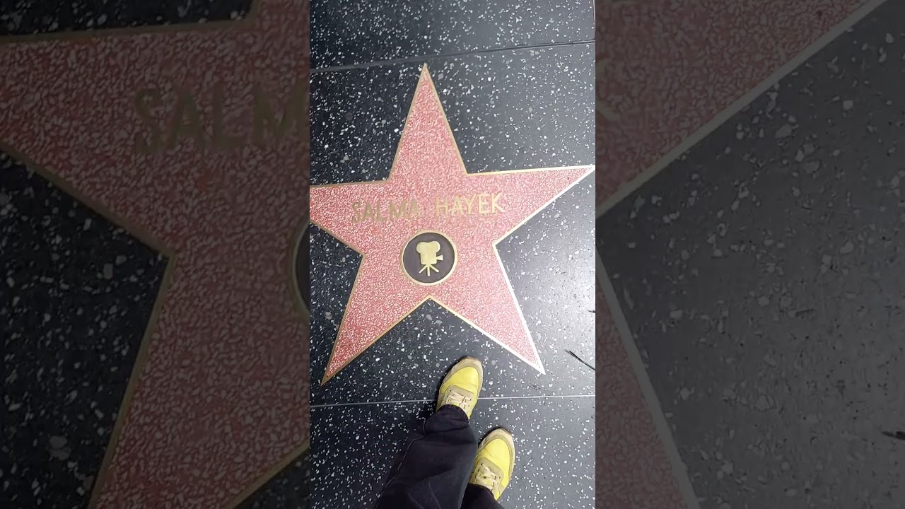 Голливуд бульвар. Hollywood. Salma Hayek #losangeles #travel #hollywood #Star