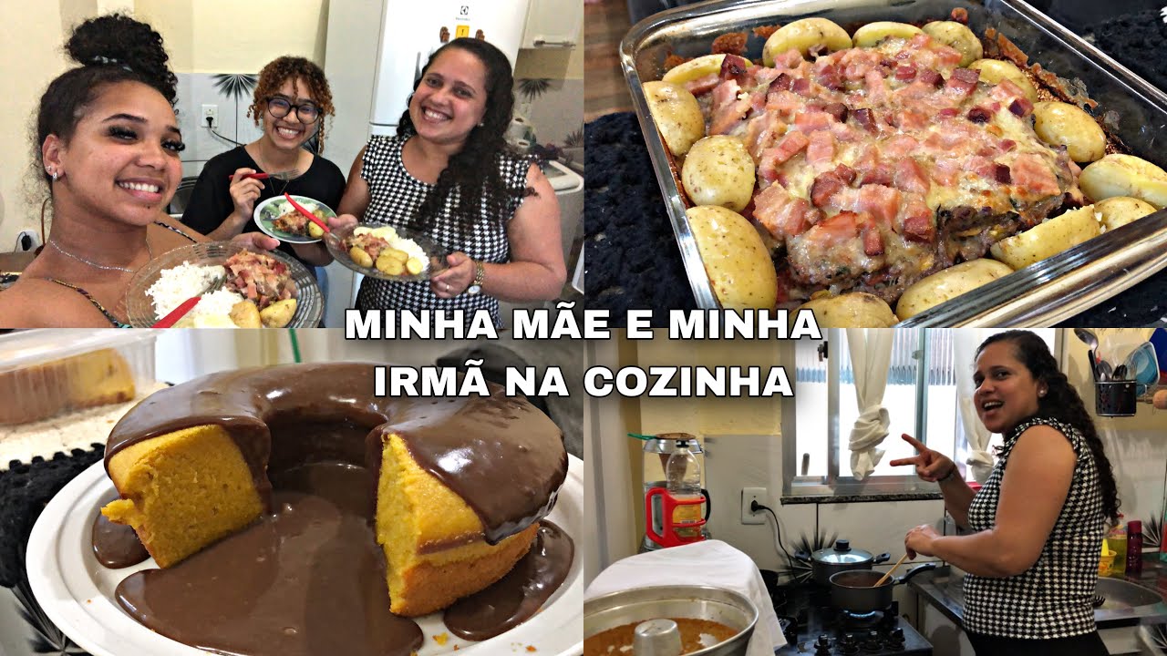TORTA DE CARNE MOÍDA + BOLO DE CENOURA | rápido, fácil e delicioso …