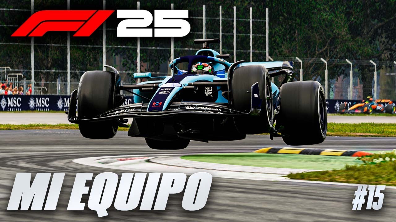 HAUGER VUELA EN MONZA | F1 25 MODO MI EQUIPO: GP ITALIA #15