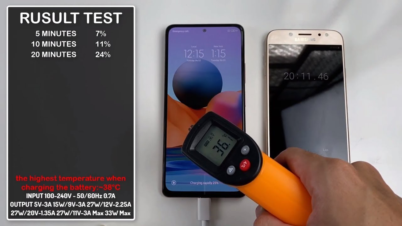 Xiaomi Redmi Note 10 Pro with fast charging 33W