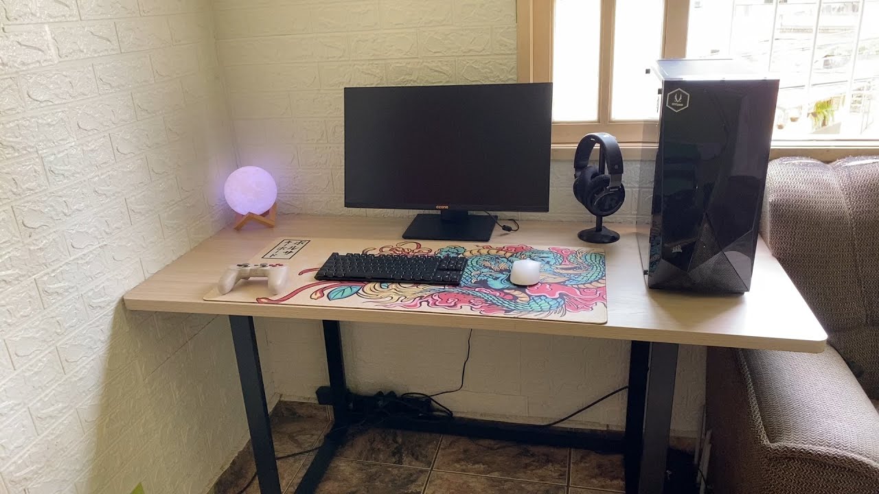 Montando a Mesa Nova - Tive que trocar a Mesa do meu Setup