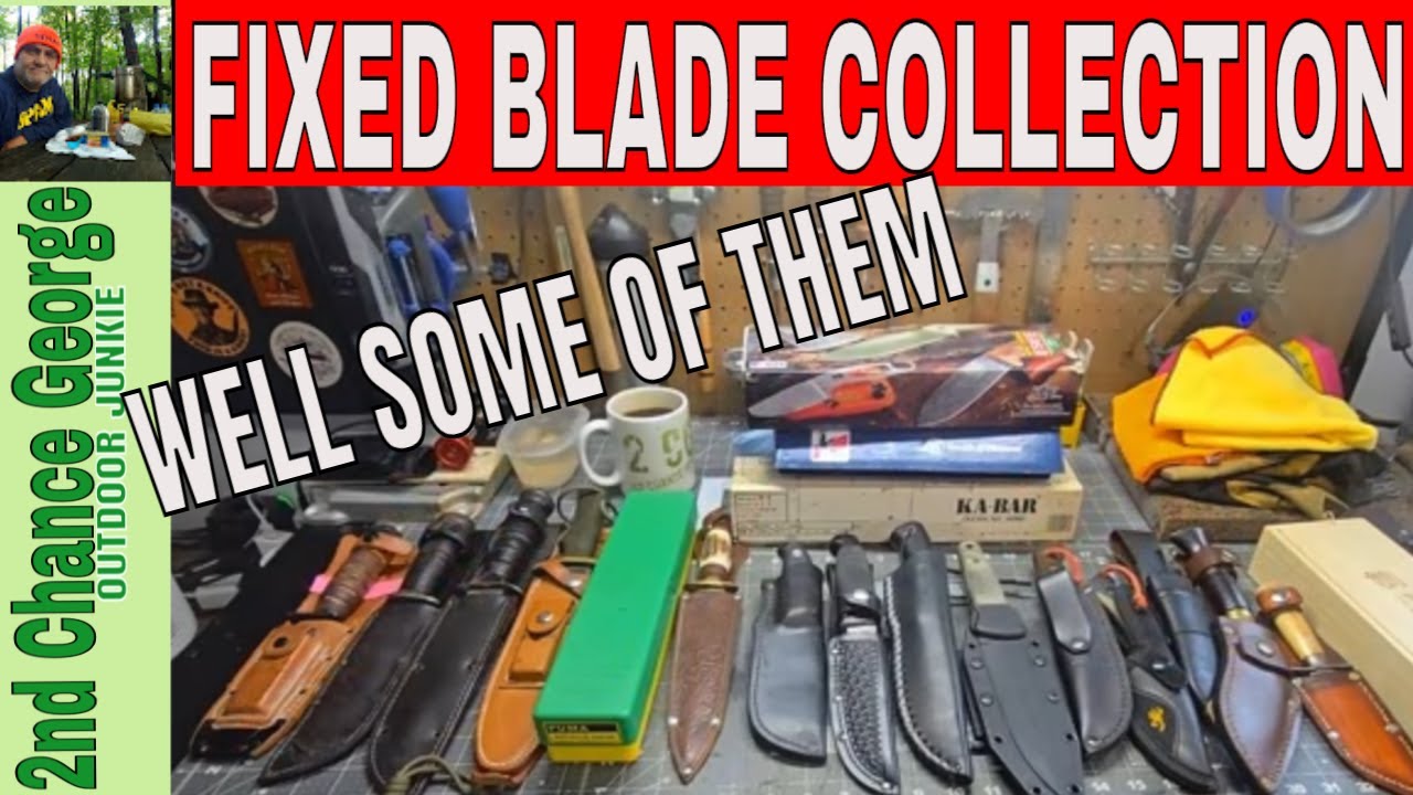 My fixed blade Collection - Some of them will surprise you