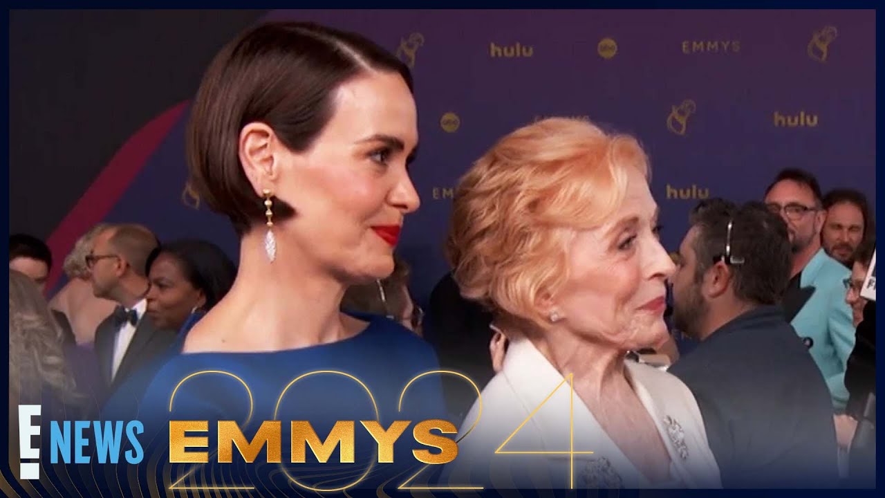 Sarah Paulson GUSHES Over Her Relationship With Holland Taylor: “My Absolute Rock” | 2024 Emmys