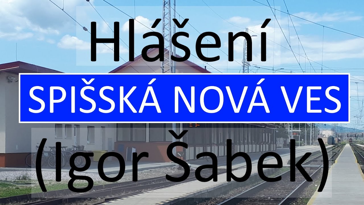 Hlášení (Igor Šabek) Spišská Nová Ves