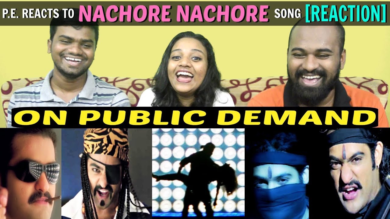 Nachore Nachore Song Reaction in Marathi | Yamadonga Songs | Jr NTR & Rambha