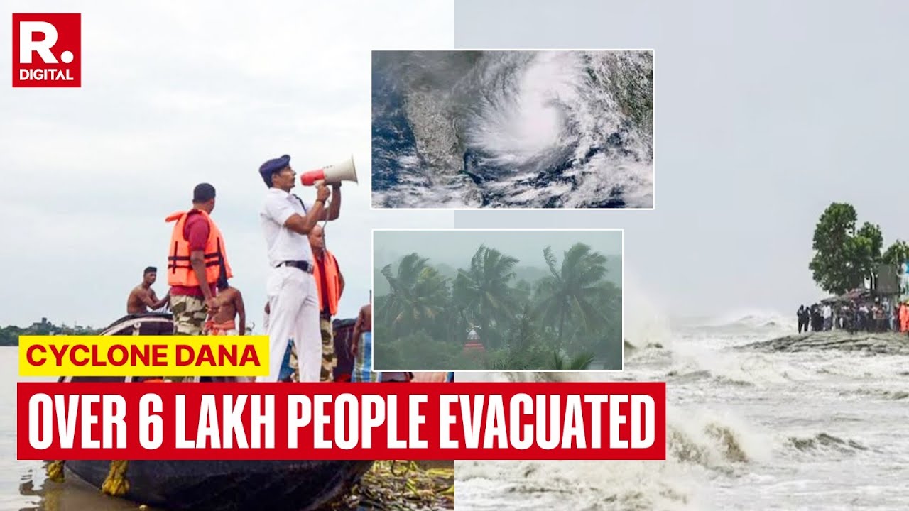 More Than 6 Lakh People Evacuated In Odisha & Bengal Coastline