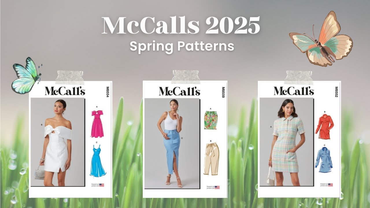 McCalls Spring 2025 Pattern Release